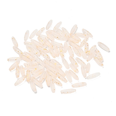 Frosted Glass Beads FGLA-L001-001F-1