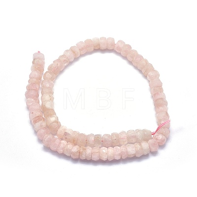 Natural Morganite Beads Strands G-O170-65B-1