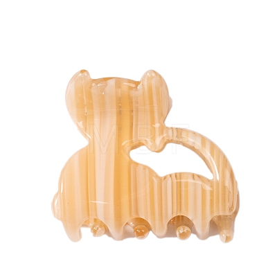 Cat Shape Cellulose Acetate Claw Hair Clips PW-WG77B80-03-1