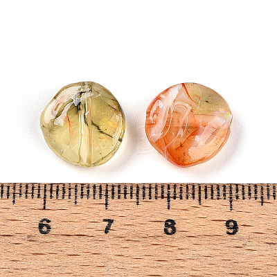 Transparent Acrylic Beads X1-TACR-T028-41F-1