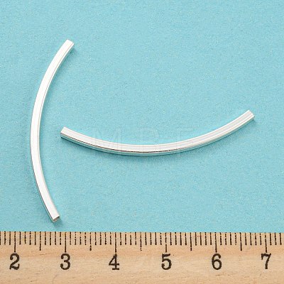 925 Sterling Silver Tube Beads STER-Q191-03B-S-1