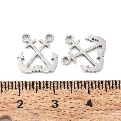 316 Surgical Stainless Steel Charms STAS-Q314-22P-1
