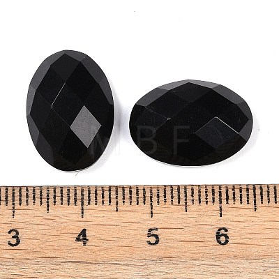 Natural Obsidian Cabochons G-G760-A11-1