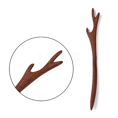 Swartizia Spp Wood Hair Sticks X-OHAR-Q276-21-1
