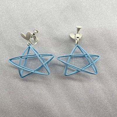 Baking Paint Alloy Clip-on Earrings FS-WG5EAD8-03-1