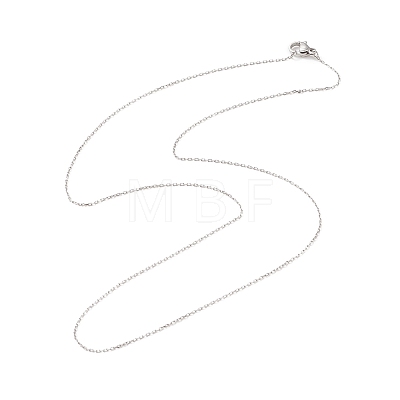 304 Stainless Steel Necklaces NJEW-F027-40-1mm-1