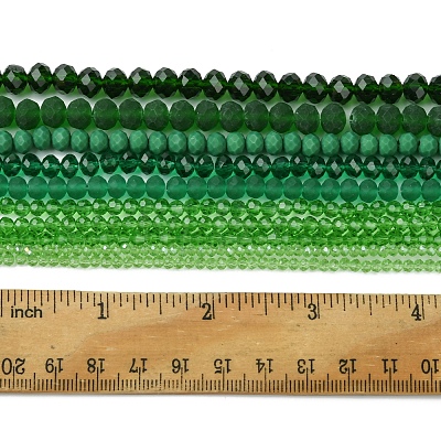 Electroplate Glass Beads Strands EGLA-FS0001-42B-1