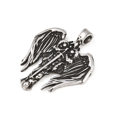 304 Stainless Steel Pendants STAS-Z171-01AS-1