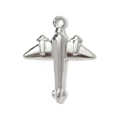 304 Stainless Steel Pendants STAS-OY001-14P-1