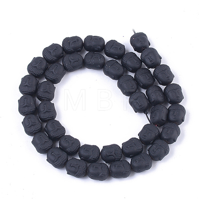 Spray Painted Non-magnetic Synthetic Hematite Beads Strands X-G-T116-28-17-1