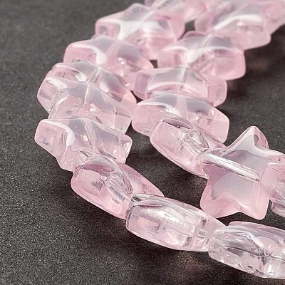 Transparent Glass Beads Strand GLAA-K057-01I-1