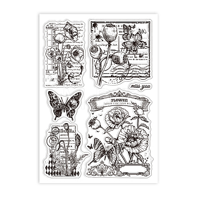 Custom PVC Plastic Clear Stamps DIY-WH0448-0376-1