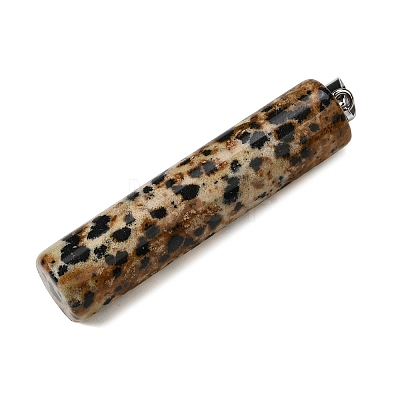 Natural Dalmatian Jasper Big Pendants G-F820-11E-1