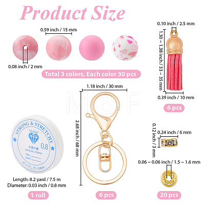 DIY Keychain Making Kit DIY-PA0001-77-1