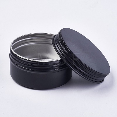 Round Aluminium Tin Cans CON-WH0025-01B-80ml-1