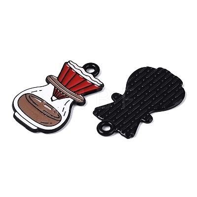 Baking Paint Alloy Enamel Pendants PALLOY-T093-12-1