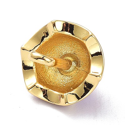 Real 18K Gold Plated Brass Charms X1-KK-L188-24G-06-1