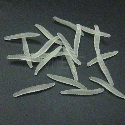 Glow in The Dark Plastic Worms LUMI-PW0001-171-1