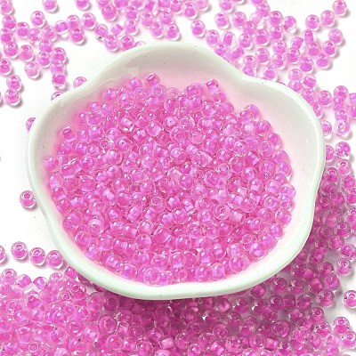 Transparent Glass Round Seed Beads SEED-B001-05A-26-1