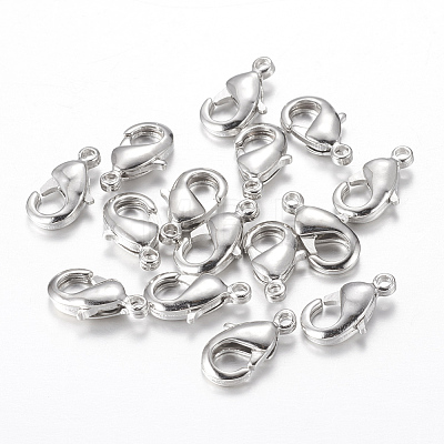 Brass Lobster Claw Clasps LS-KK-904-N-NF-1