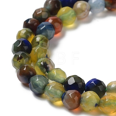 Natural Agate Beads Strands G-Q1000-01B-1