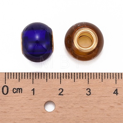 Glass European Beads GPDL-Q013-M-1
