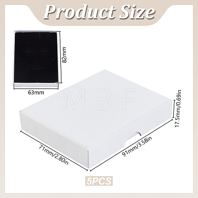Paper Gift Packing Boxes with Lid CON-WH0095-220-1