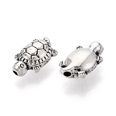 Tibetan Style Alloy Beads TIBEB-T004-08AS-1