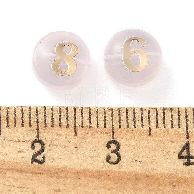 10Pcs Transparency Glass Beads GLAA-Q001-02A-1