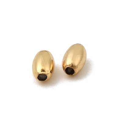 Brass Beads KK-P344-07G-1