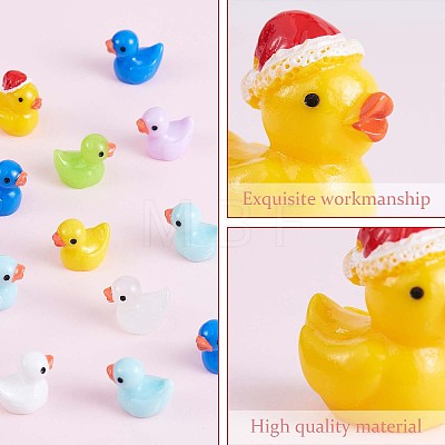 100Pcs Luminous Mini Ducks JX343A-1