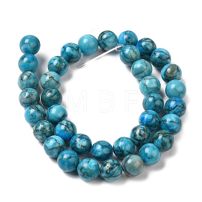 Natural Dyed Jade Beads Strands G-M402-C04-02-1