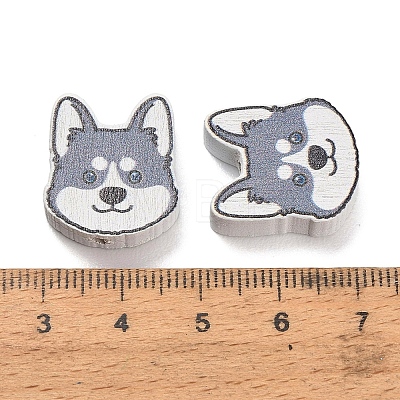 Printed Wood Beads WOOD-D289-01A-1