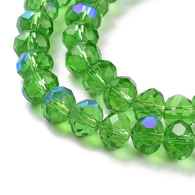 Electroplate Glass Beads Strands EGLA-A034-T1mm-L08-1