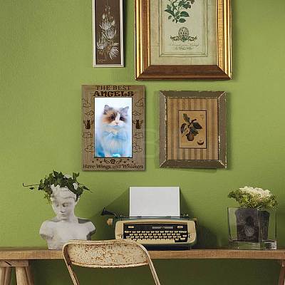 Natural Wood Photo Frames AJEW-WH0292-055-1