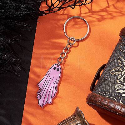 Acrylic Ghost Keychain KEYC-JKC00857-01-1