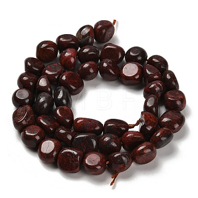 Natural Brecciated Jasper Beads Strands G-P497-01E-92-1