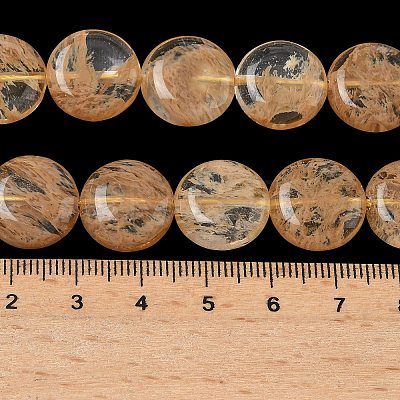 Watermelon Stone Glass Beads Strands G-L648-B14-15mm-1