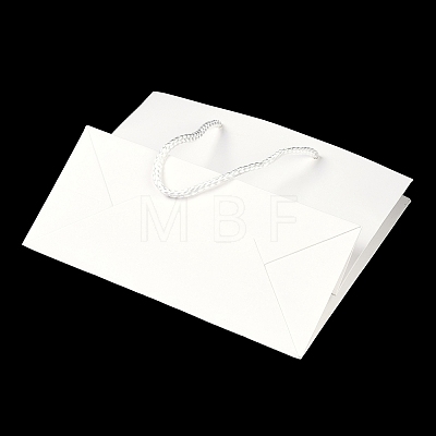 Rectangle Paper Bags with Rope Handles CARB-L011-02A-06-1