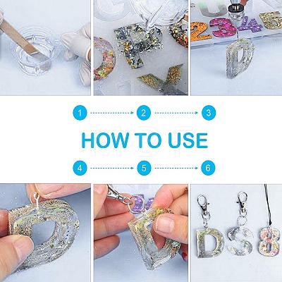 DIY Letter Style Jewelry Set Making DIY-CJ0001-18-1