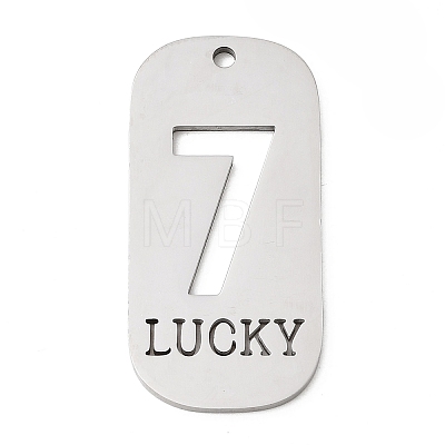 304 Stainless Steel Pendants STAS-D200-02H-P-1