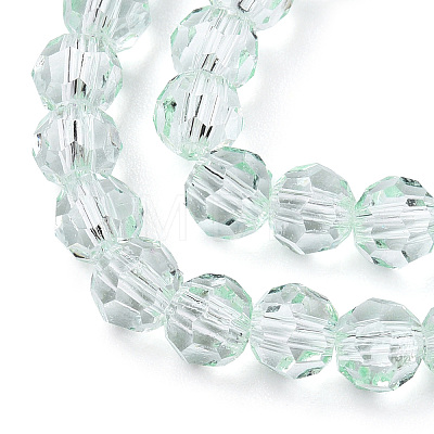 Transparent Glass Beads Strands GLAA-E036-07Z-02-1