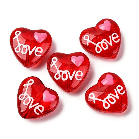 Glass Enamel Beads GLAA-Q125-01A-02-1