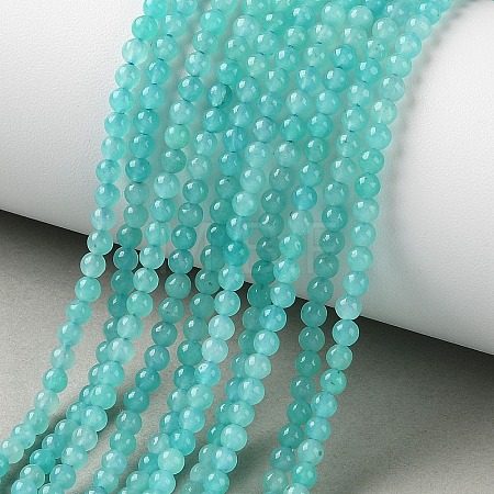Natural Amazonite Beads Strands X-G-Z150-B01-3mm-1