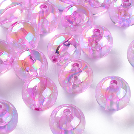 Transparent Acrylic Beads MACR-S370-B16mm-740-1
