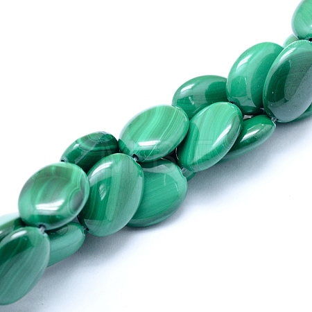 Natural Malachite Beads Strands G-D0011-11E-1