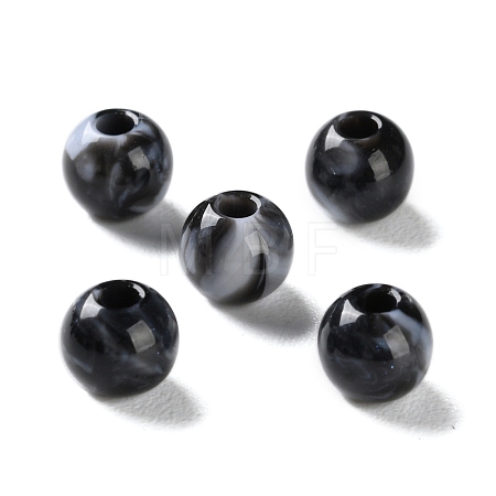 Opaque Acrylic Beads OACR-M015-12C-1