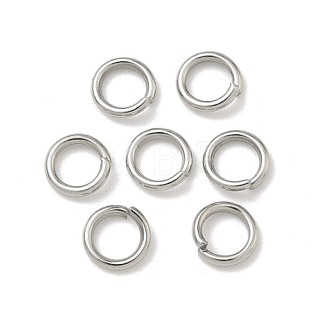 Tarnish Resistant 304 Stainless Steel Open Jump Rings STAS-E067-07-6mm-1