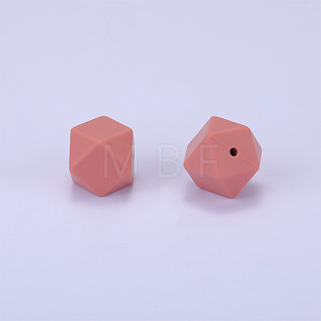 Hexagonal Silicone Beads SI-JX0020A-76-1