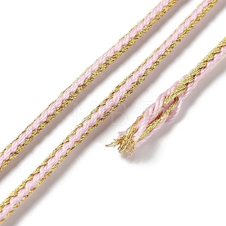14M Two Tone Polyester Braided Cord OCOR-G015-02A-19-1
